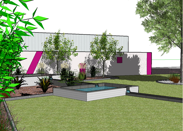 Plan de jardin 3d rennes